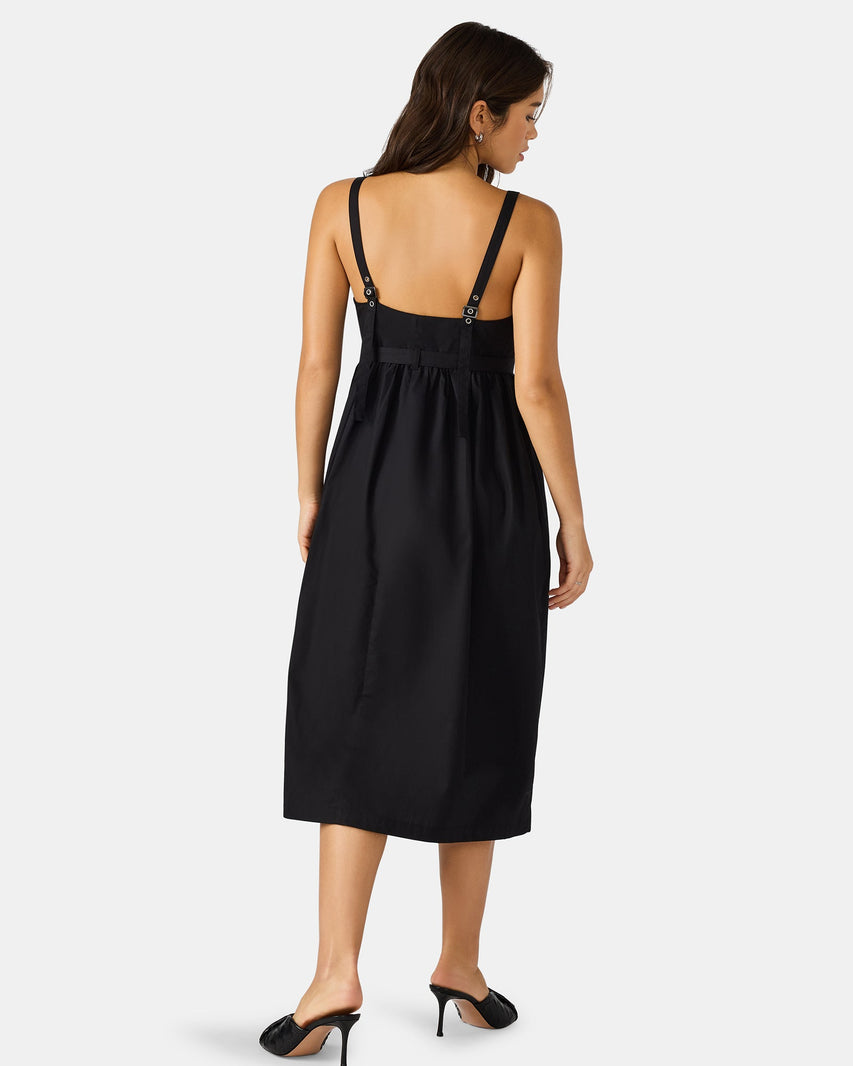 JUNO DRESS BLACK - Clothing - Steve Madden Canada