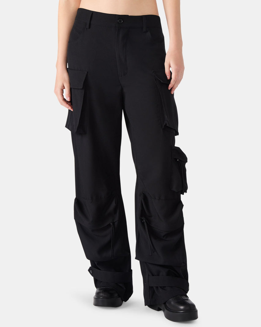 DUO PANT BLACK - Clothing - Steve Madden Canada