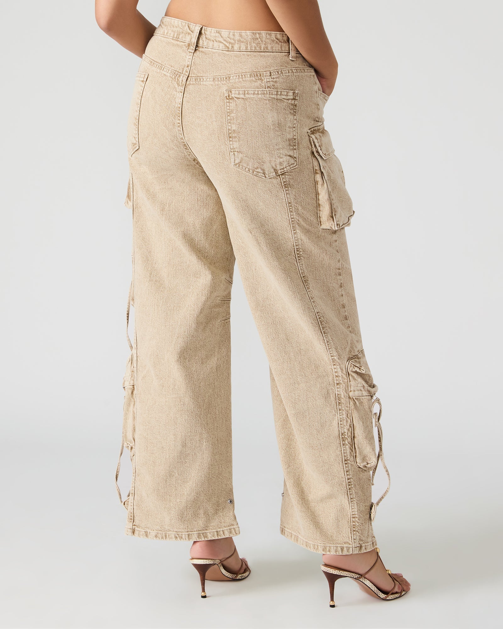 DUO PANT NATURAL - Clothing - Steve Madden Canada
