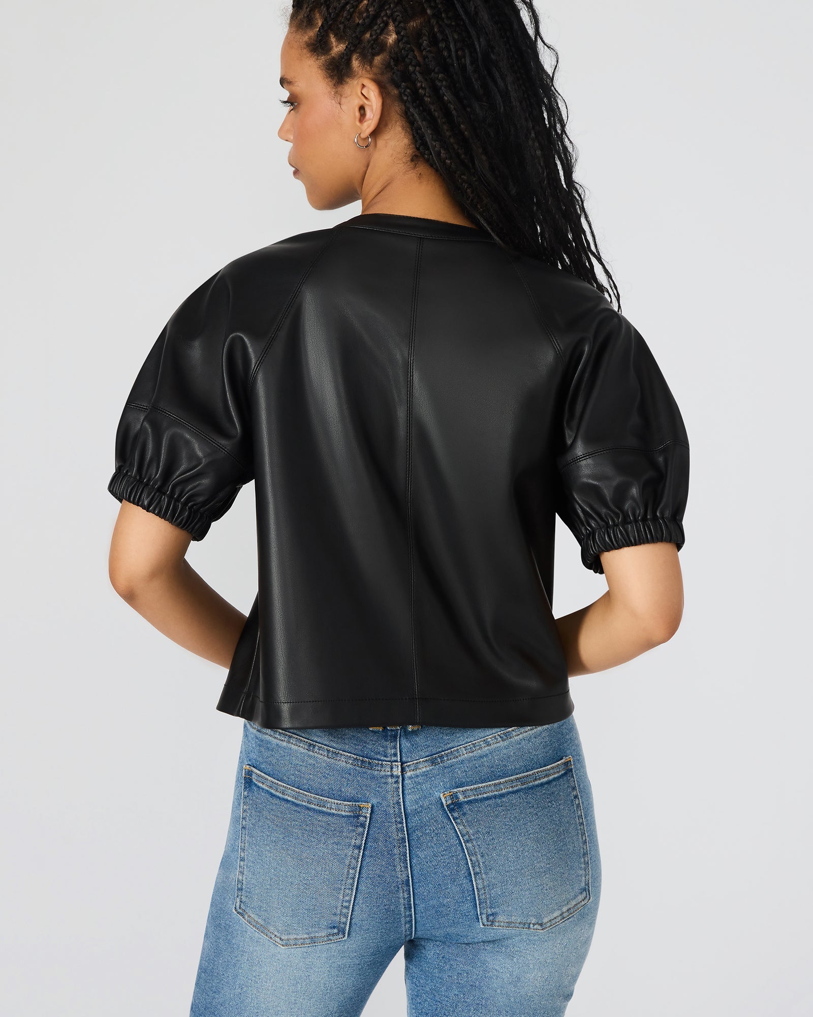 ROXANNE TOP BLACK - Clothing - Steve Madden Canada
