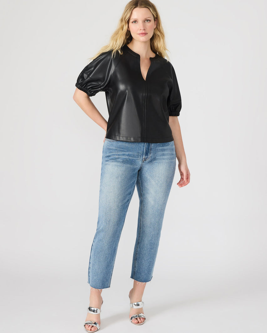 ROXANNE TOP BLACK - Clothing - Steve Madden Canada