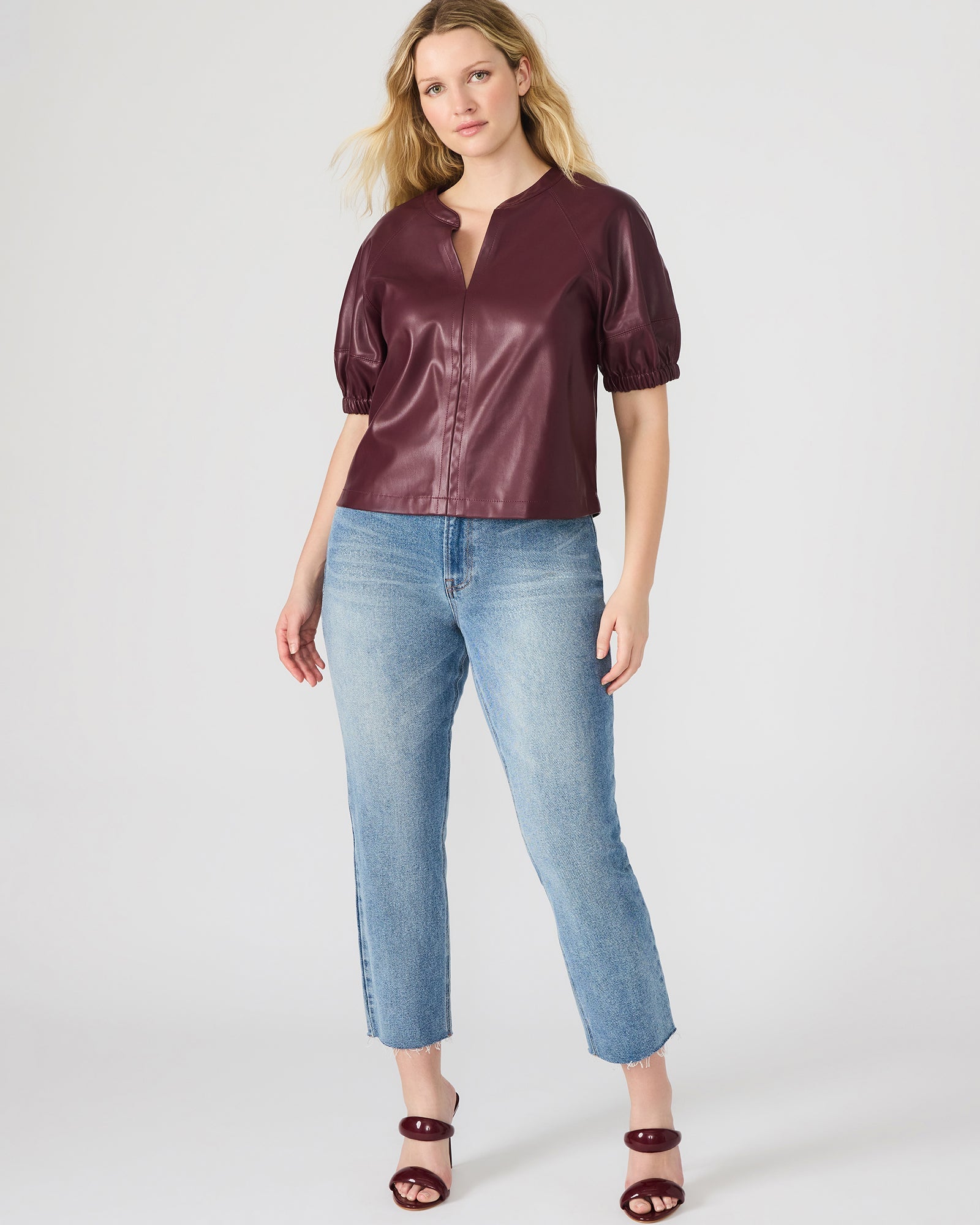 ROXANNE TOP WINE - Clothing - Steve Madden Canada