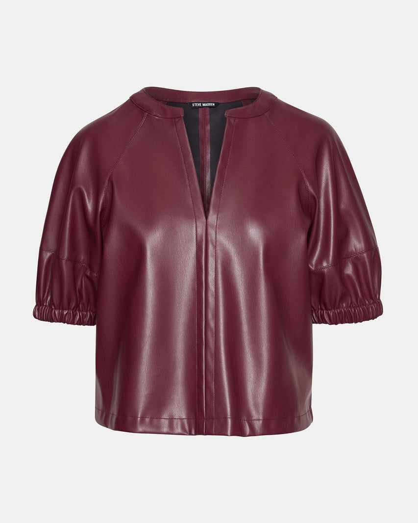 ROXANNE TOP WINE - Clothing - Steve Madden Canada