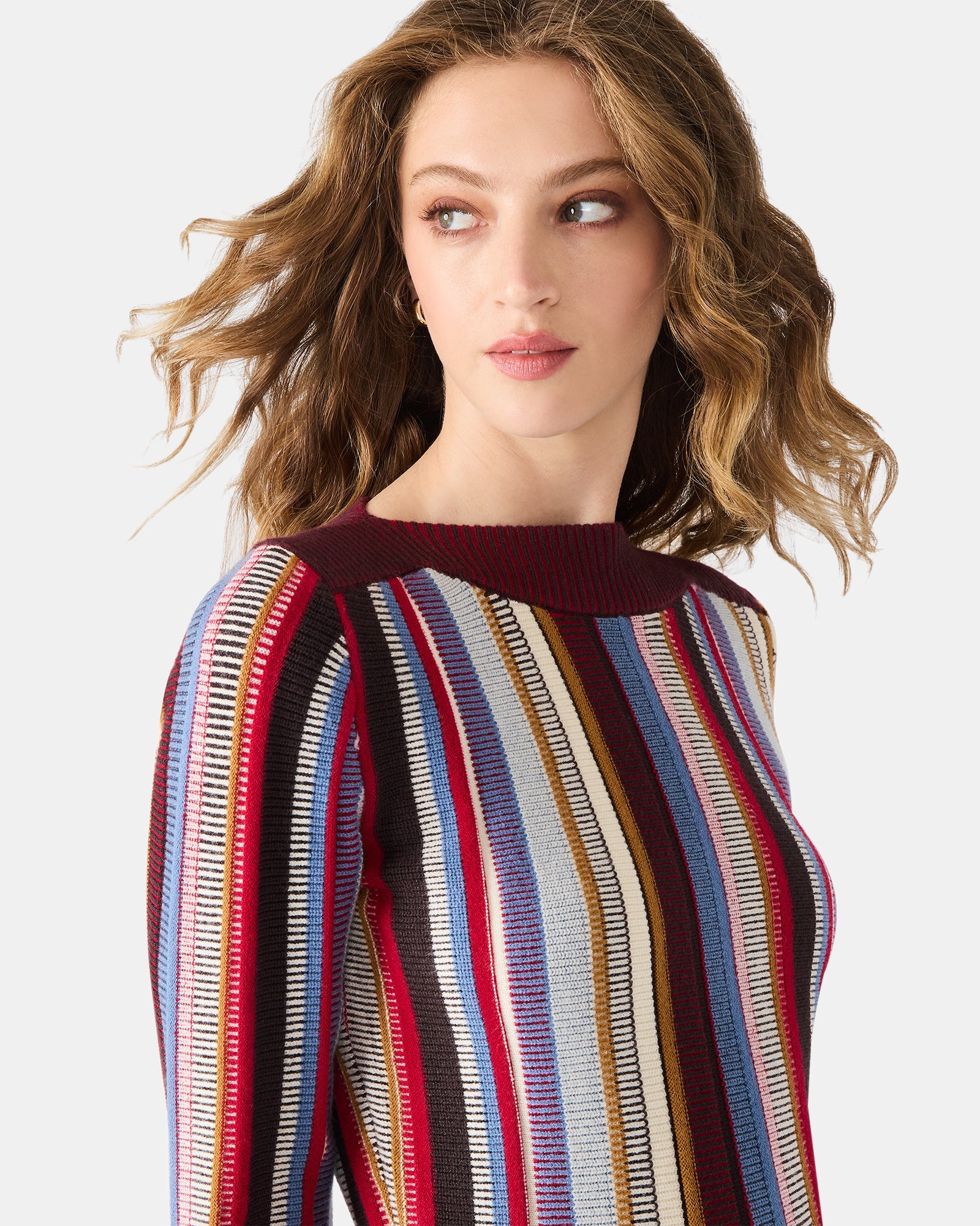 SERRA SWEATER MULTI - Clothing - Steve Madden Canada