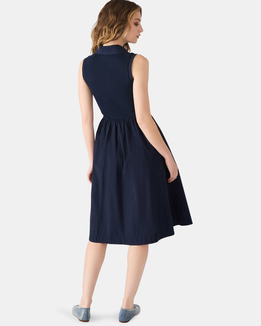 AUDEN DRESS NAVY - Clothing - Steve Madden Canada