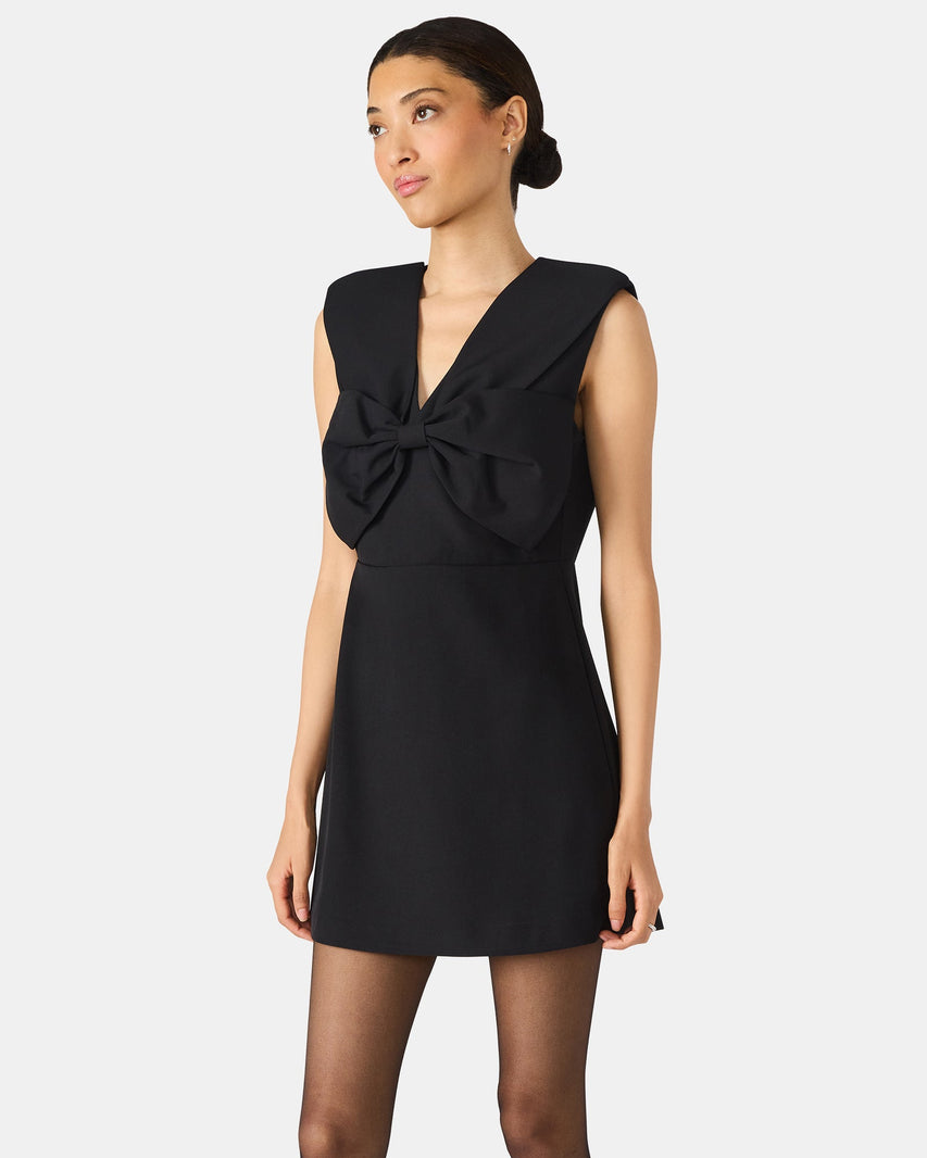 AYANNA DRESS BLACK - Clothing - Steve Madden Canada