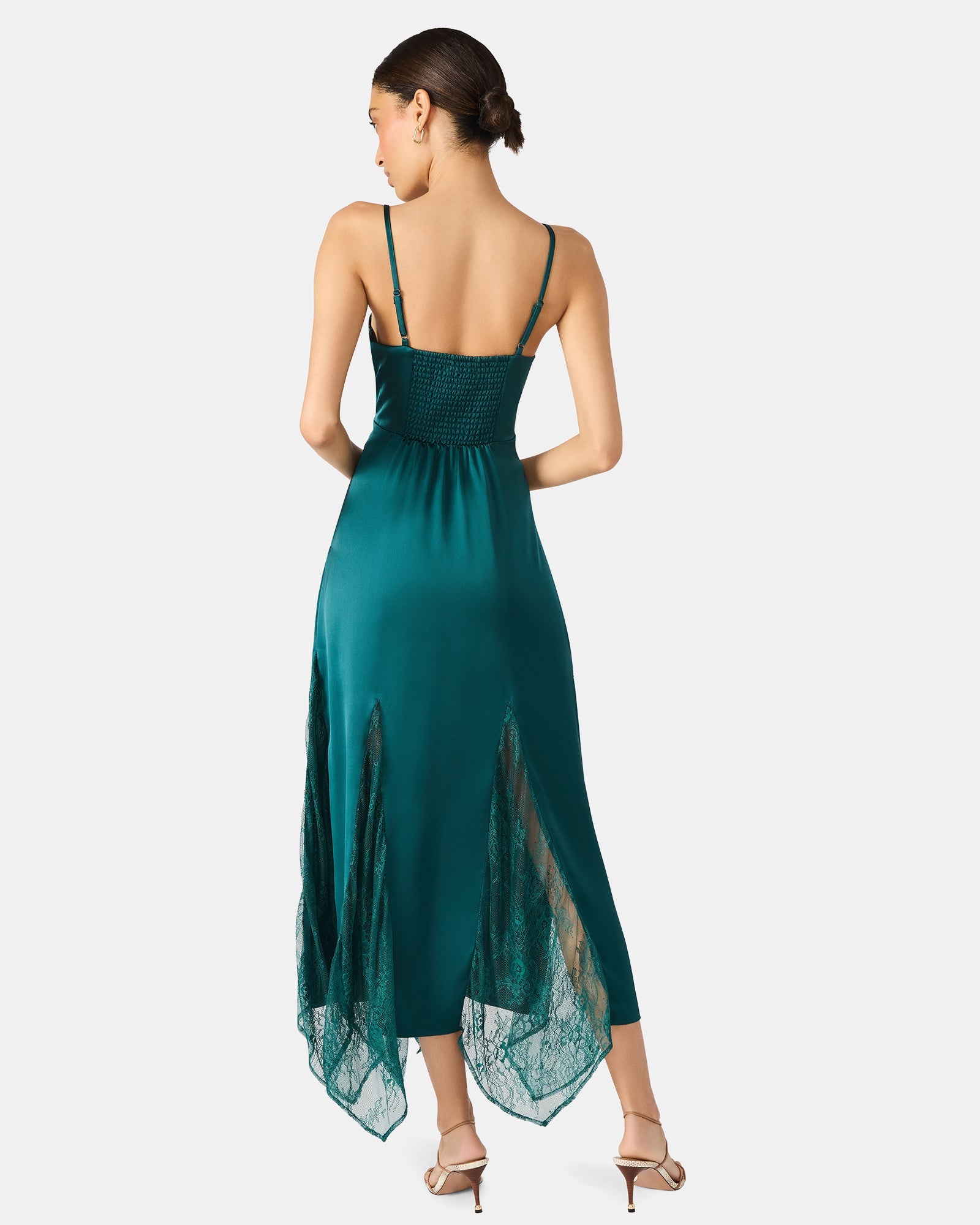 DELIA DRESS TEAL - Clothing - Steve Madden Canada