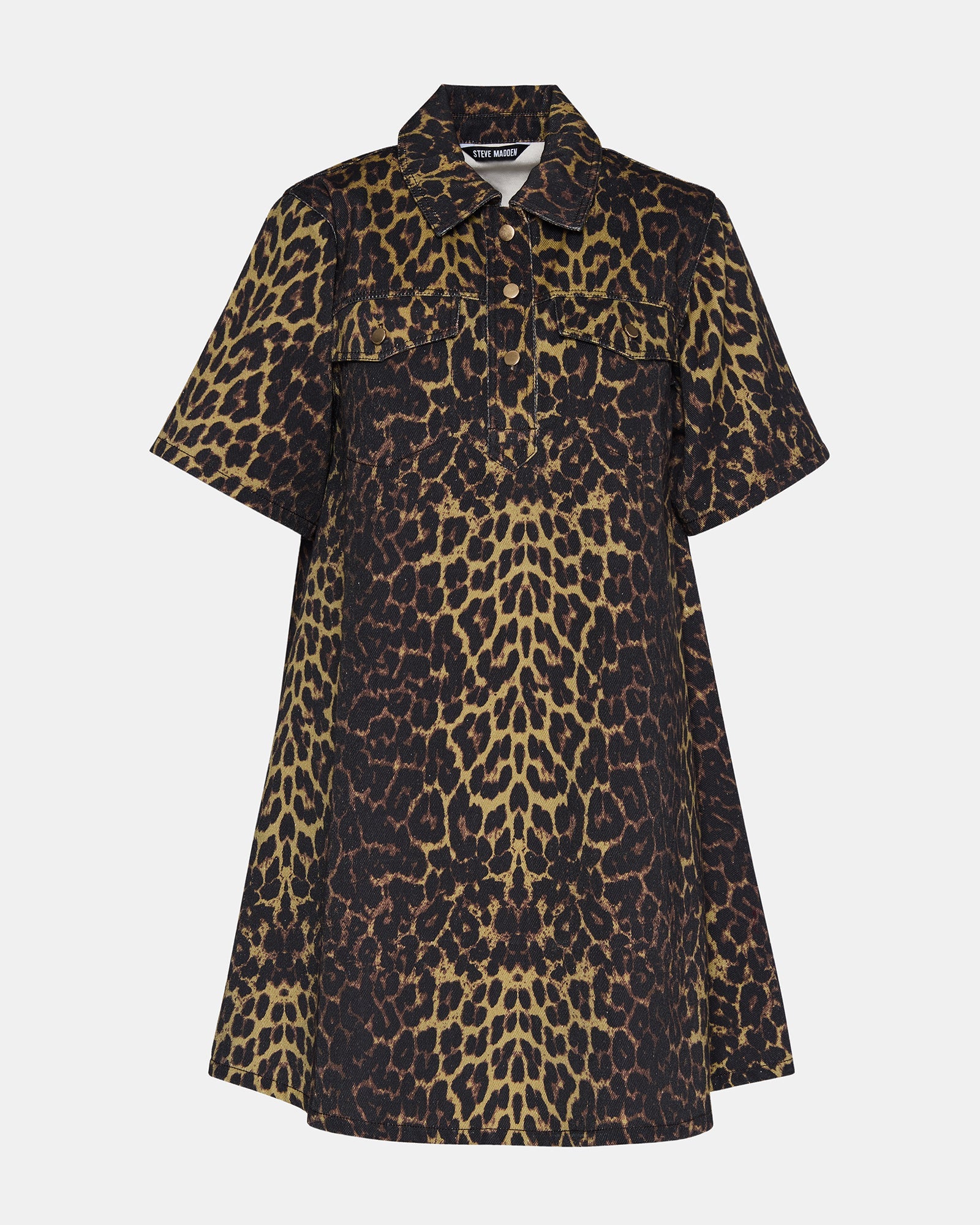FREDDY DRESS CHEETAH - Clothing - Steve Madden Canada