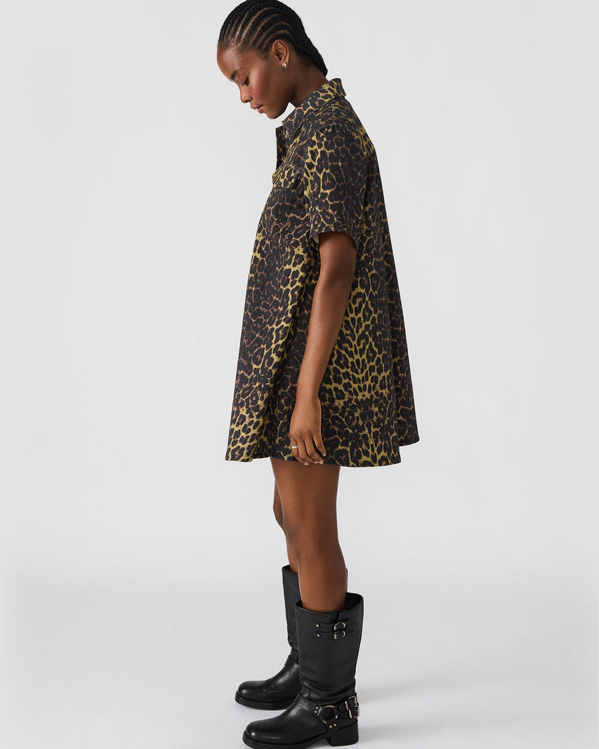 FREDDY DRESS CHEETAH - Clothing - Steve Madden Canada