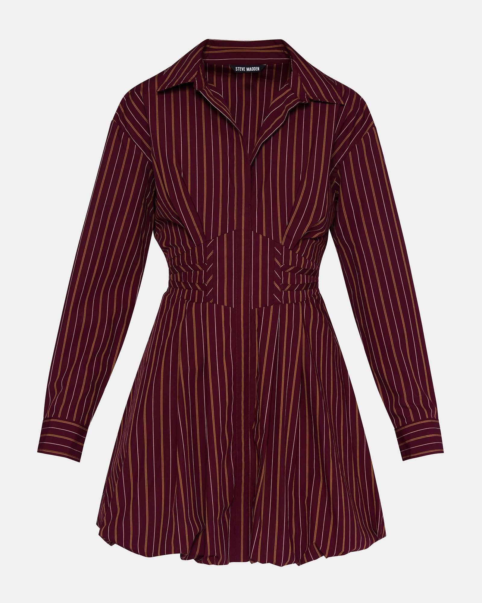 ARIELLE DRESS WINE - Clothing - Steve Madden Canada