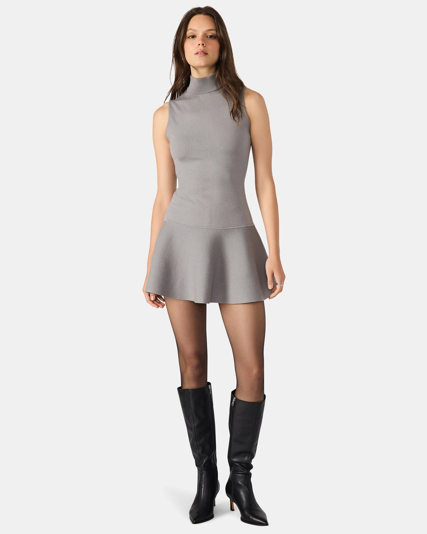 BRESLIN SWEATER DRESS GREY - Clothing - Steve Madden Canada