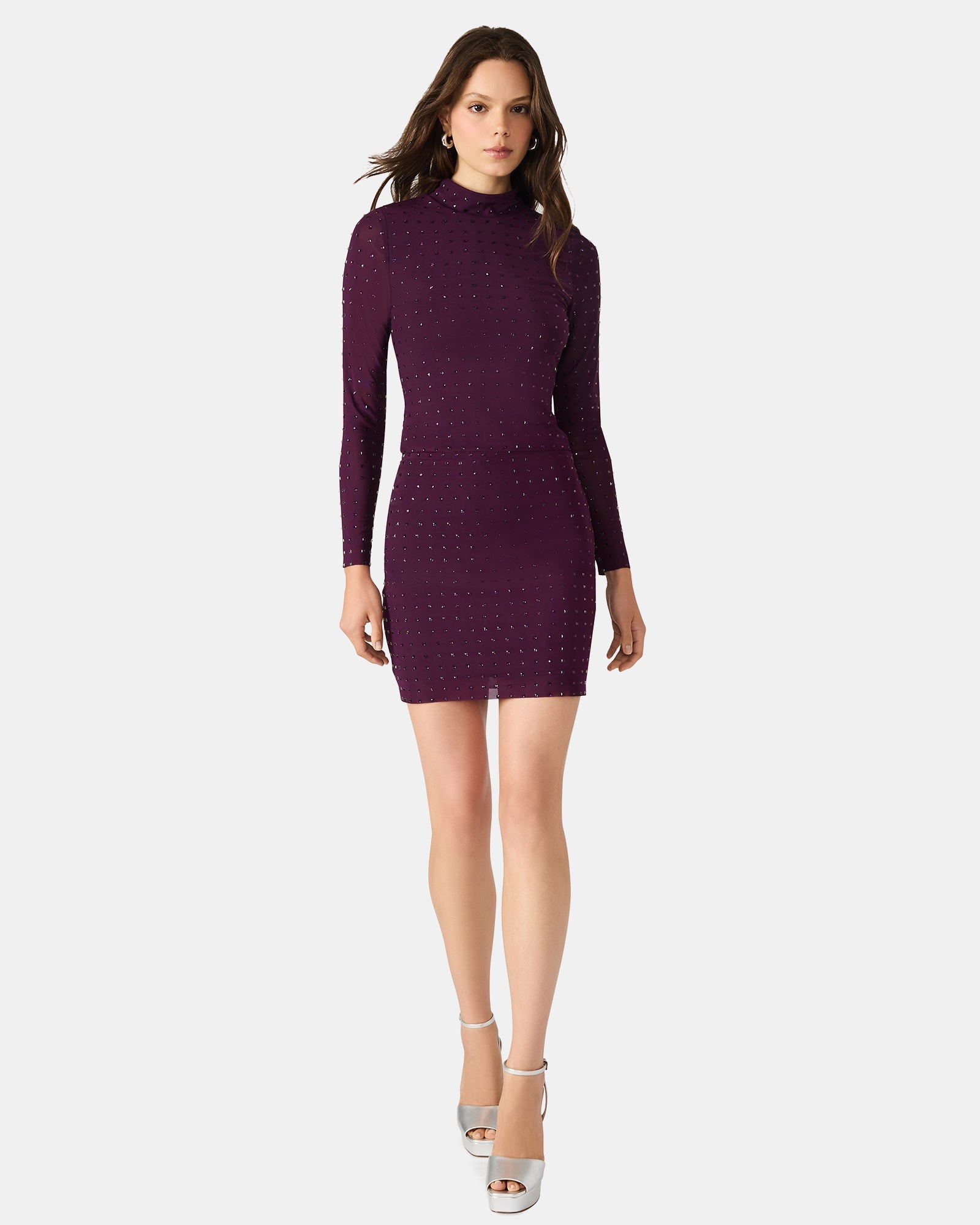 KEILY SKIRT PURPLE - Clothing - Steve Madden Canada