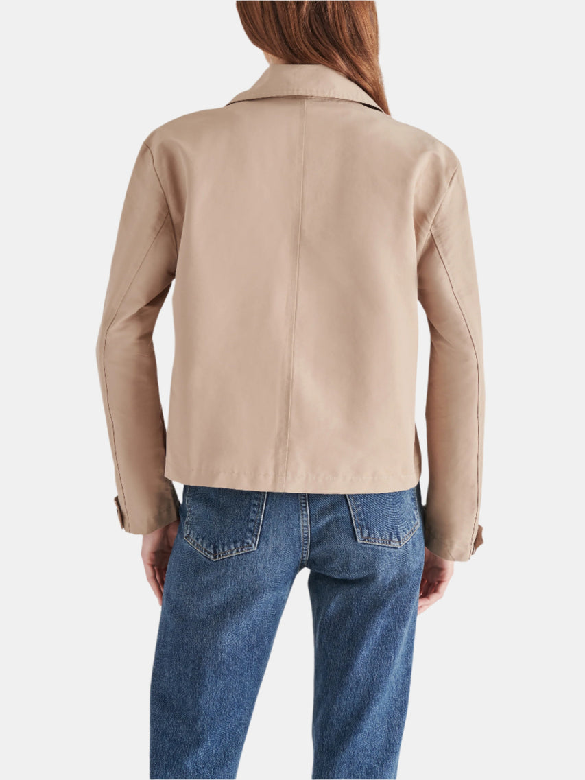 TRENCH JACKET KHAKI - Clothing - Steve Madden Canada