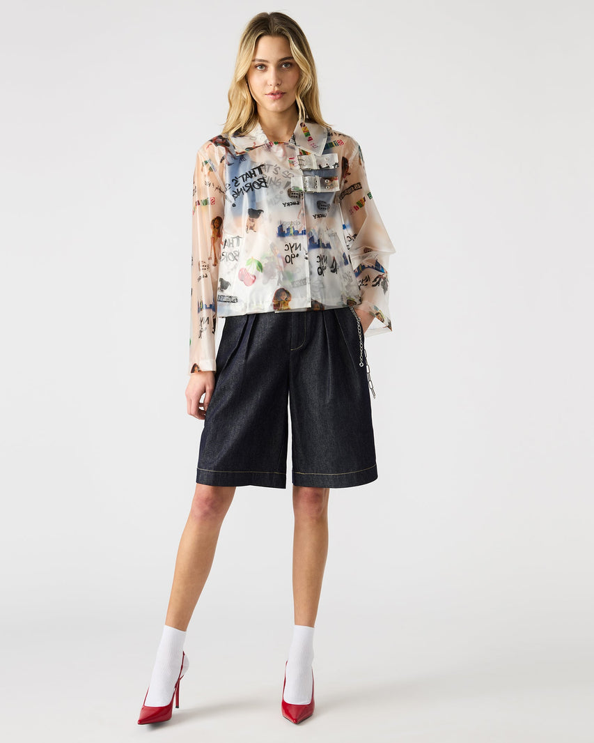 TOVE JACKET MULTI - Clothing - Steve Madden Canada