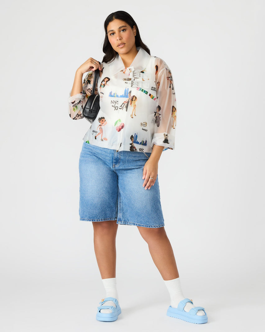 TOVE JACKET MULTI - Clothing - Steve Madden Canada