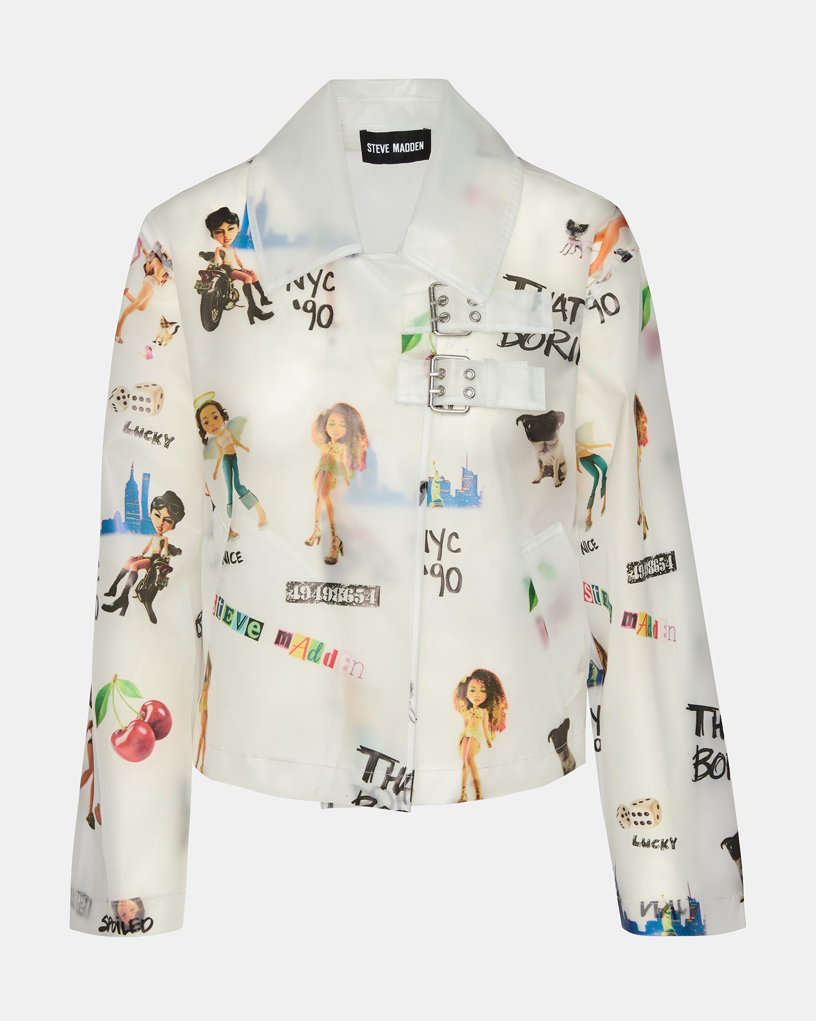 TOVE JACKET MULTI - Clothing - Steve Madden Canada