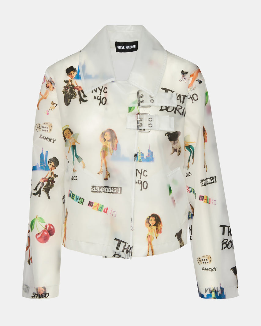 TOVE JACKET MULTI - Clothing - Steve Madden Canada