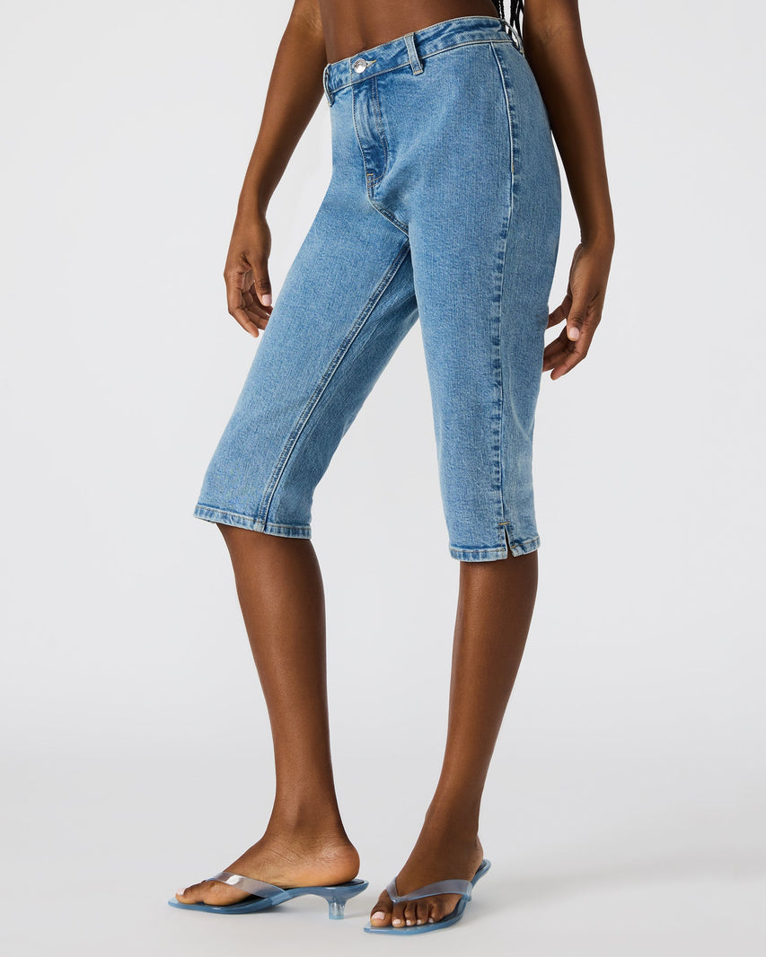 RINA PANT DENIM - Clothing - Steve Madden Canada