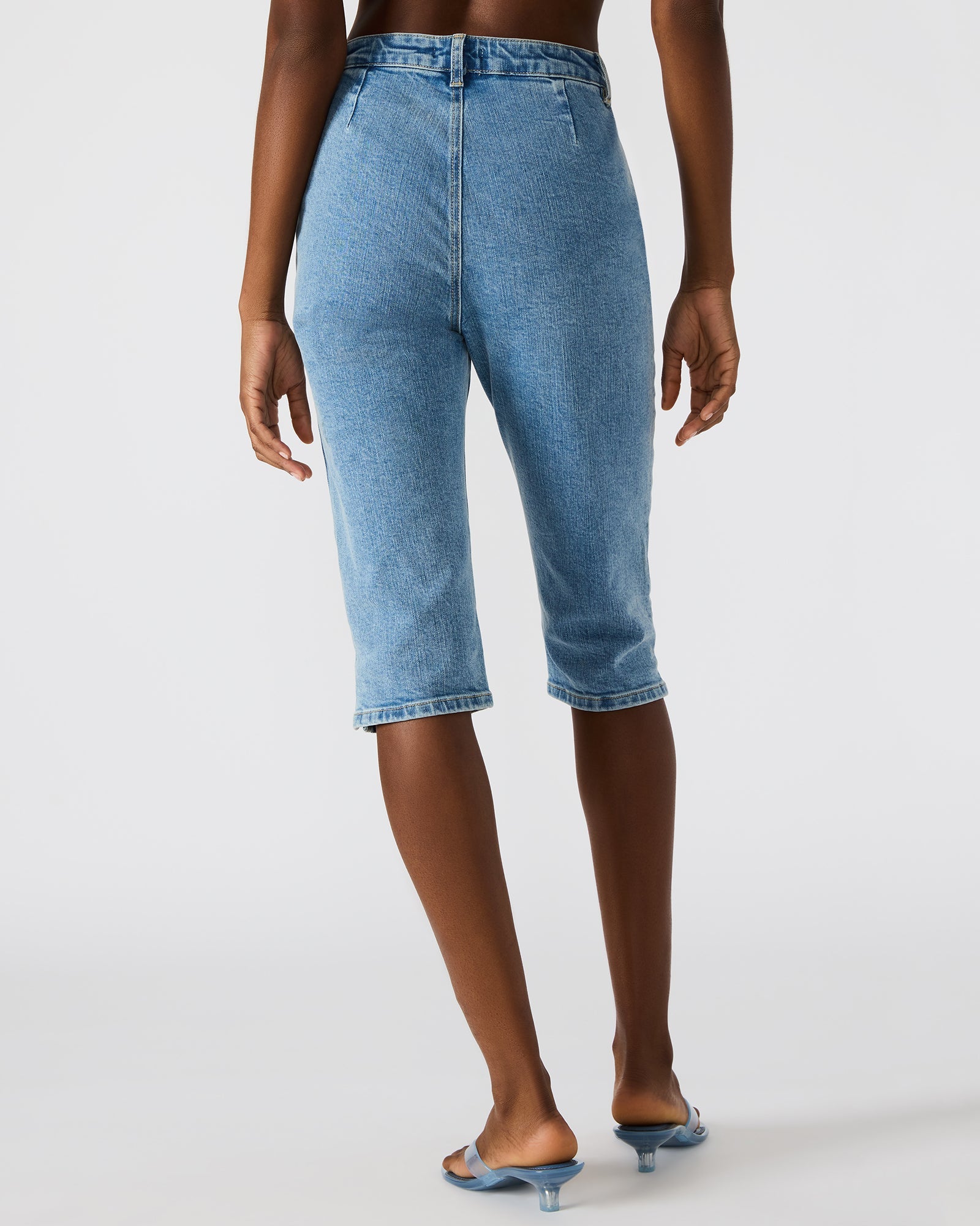 RINA PANT DENIM - Clothing - Steve Madden Canada