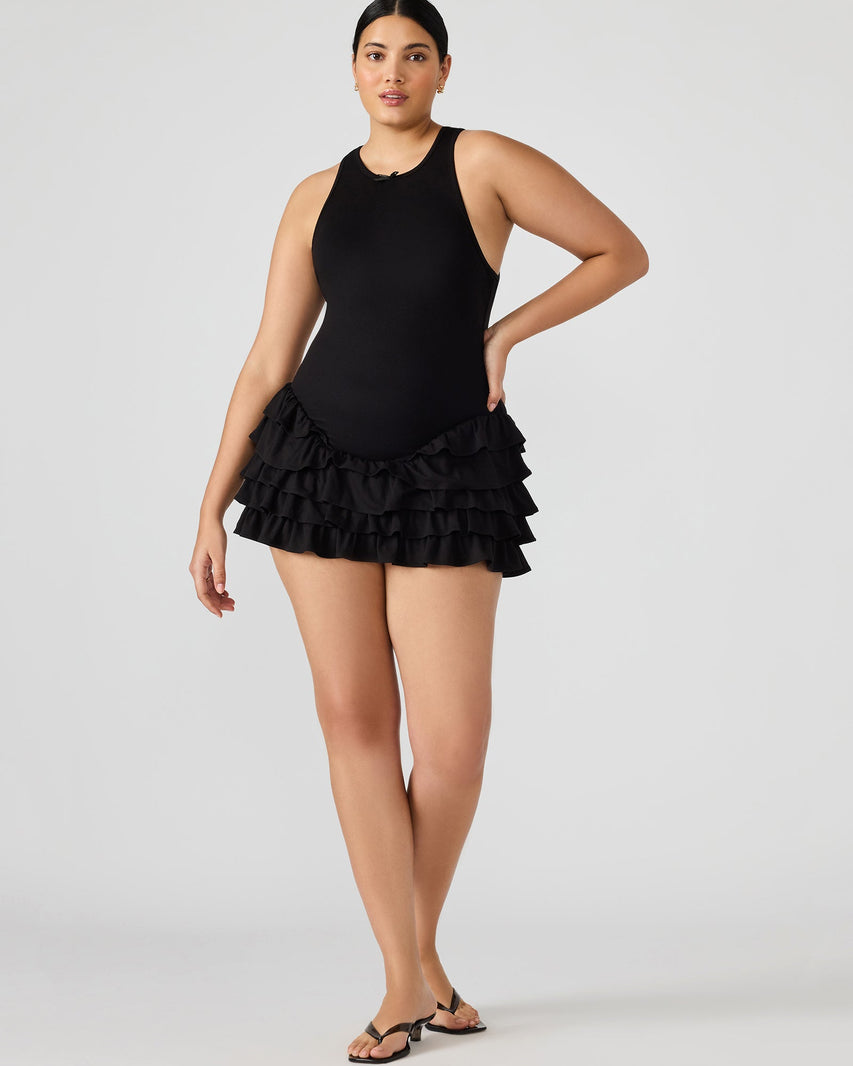 CLEA DRESS BLACK - Clothing - Steve Madden Canada