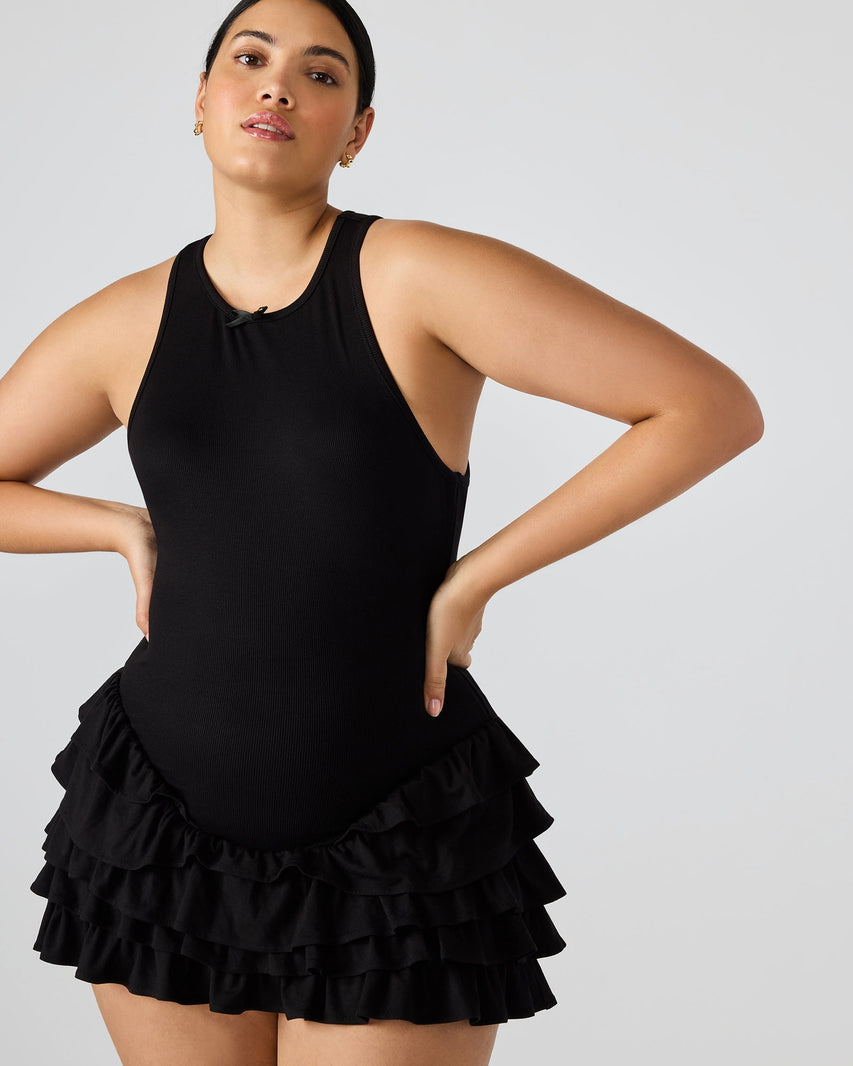 CLEA DRESS BLACK - Clothing - Steve Madden Canada