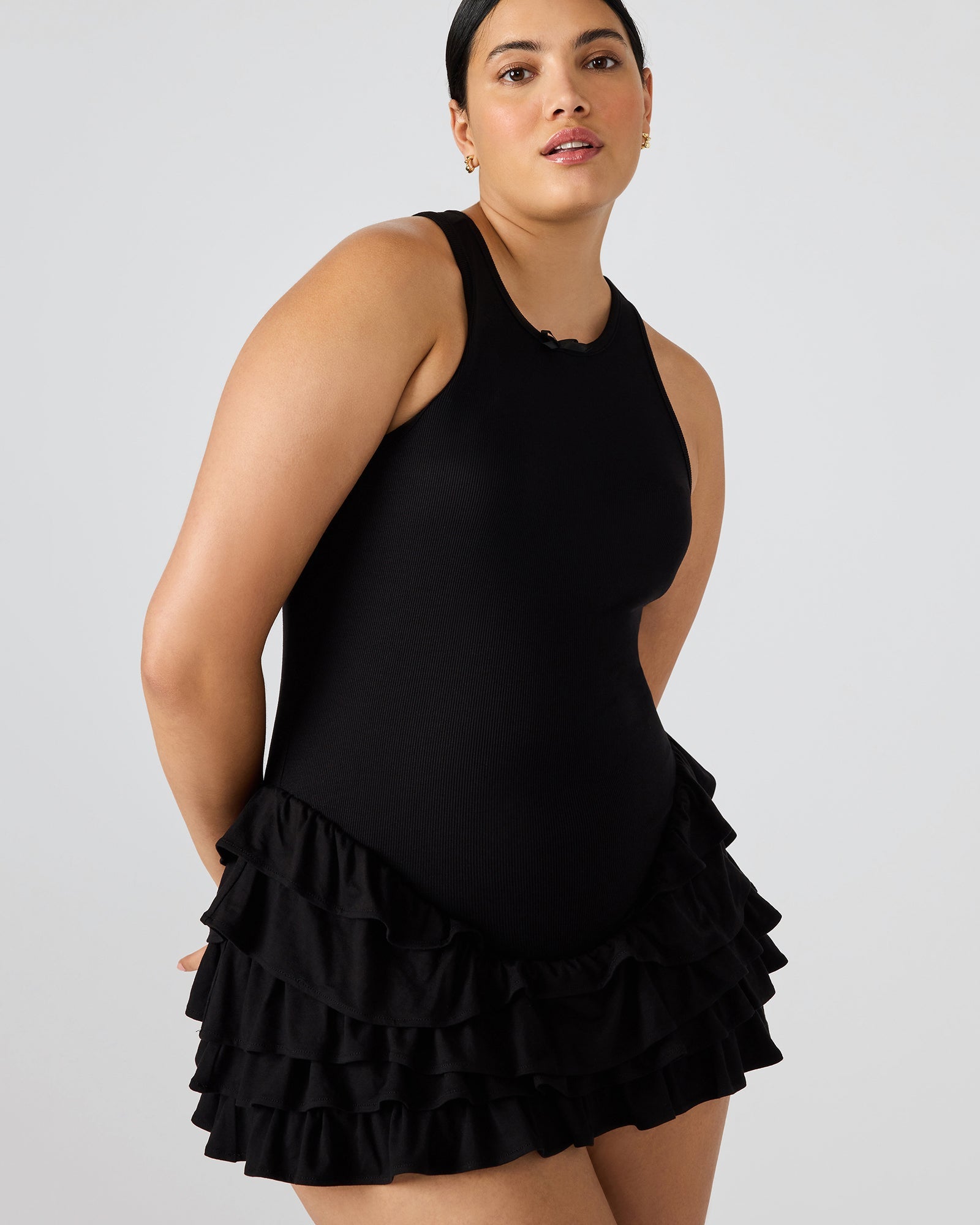 CLEA DRESS BLACK - Clothing - Steve Madden Canada