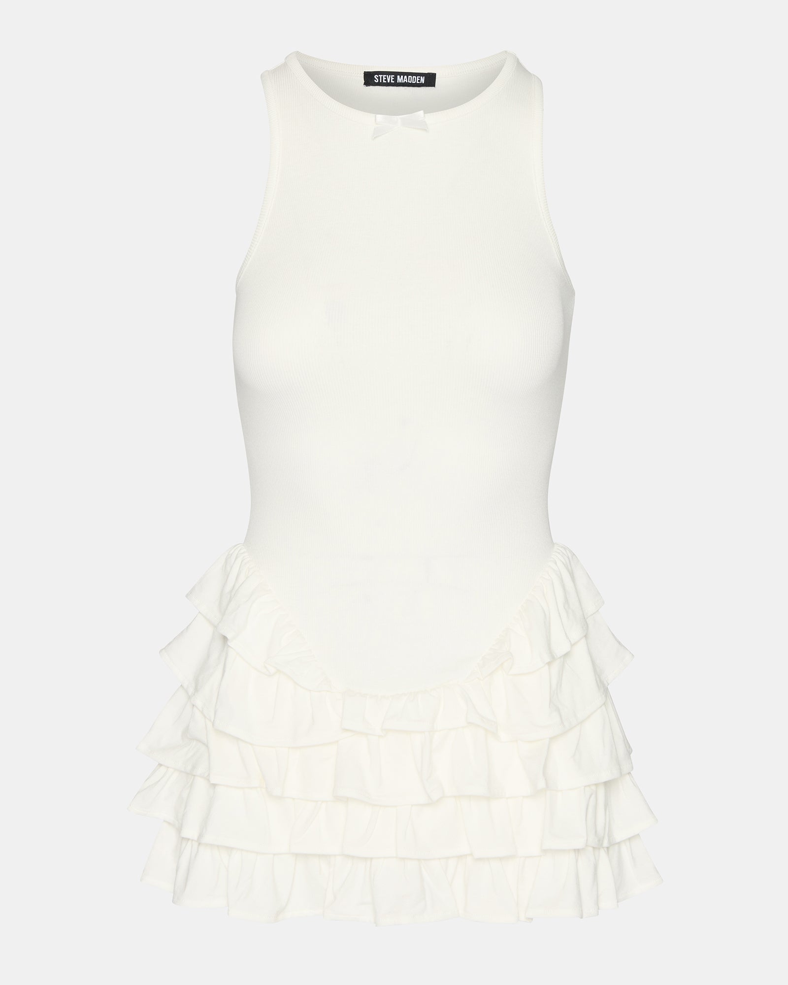 CLEA DRESS WHITE - Clothing - Steve Madden Canada