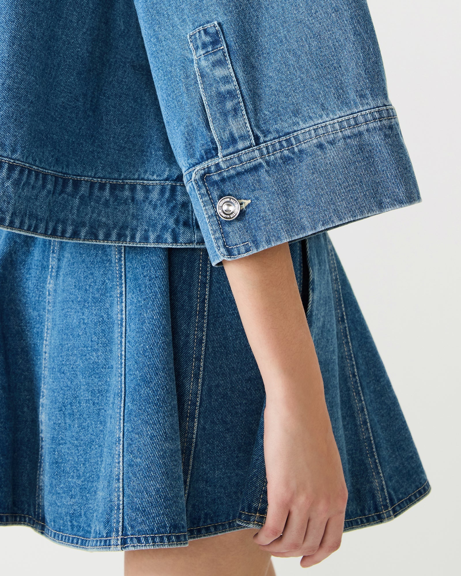 RHODE JACKET DENIM BLUE - Clothing - Steve Madden Canada