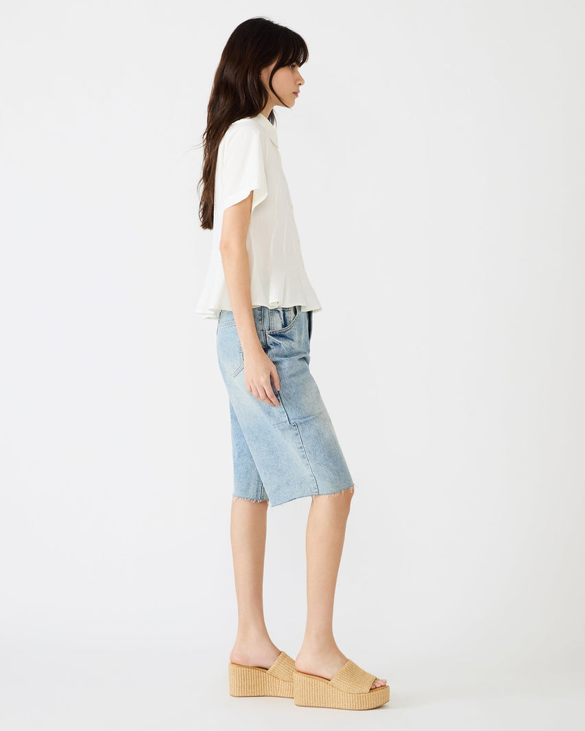 PORTER TOP WHITE - Clothing - Steve Madden Canada