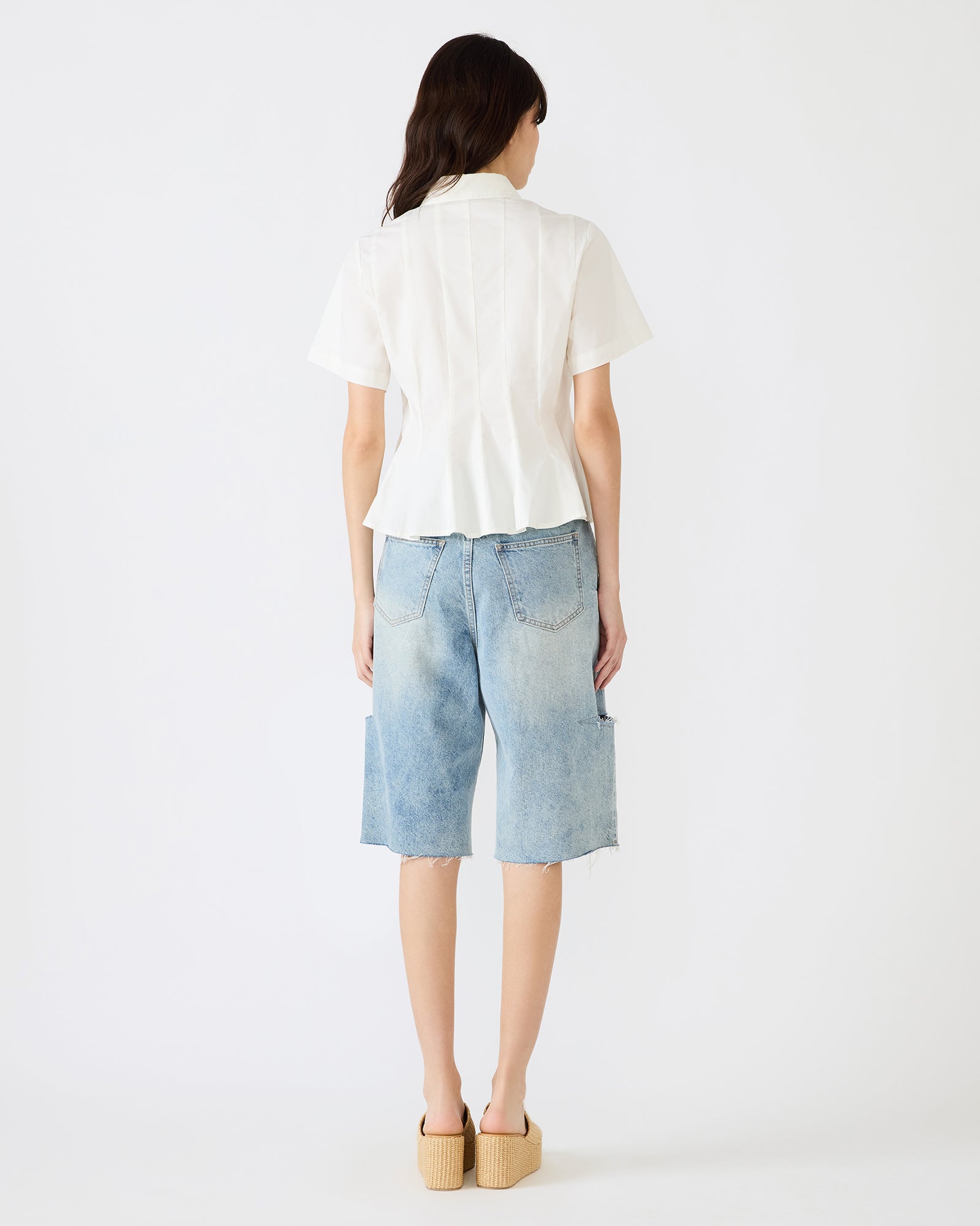 PORTER TOP WHITE - Clothing - Steve Madden Canada