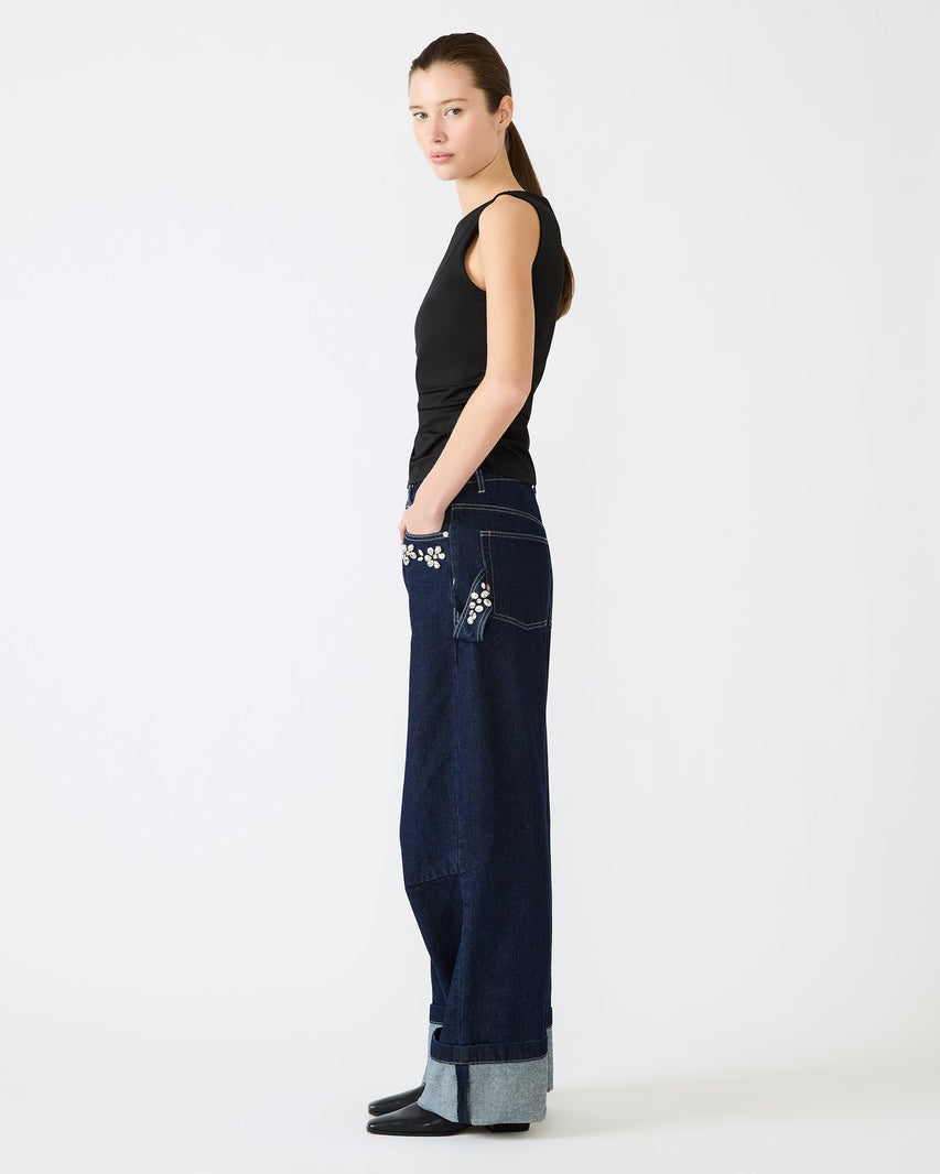 ADAIR KNIT TOP BLACK - Clothing - Steve Madden Canada