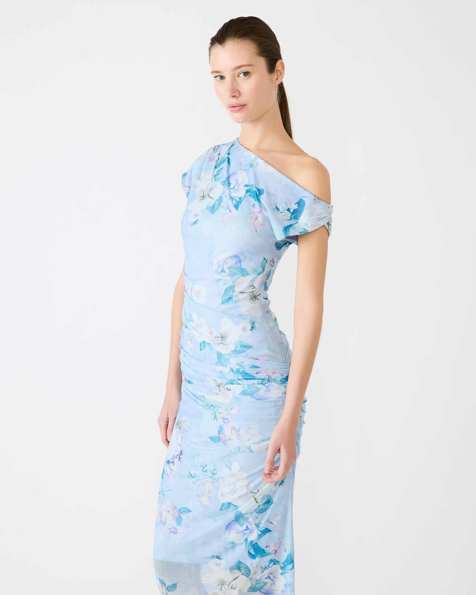 GRACELYN DRESS LIGHT BLUE - Clothing - Steve Madden Canada