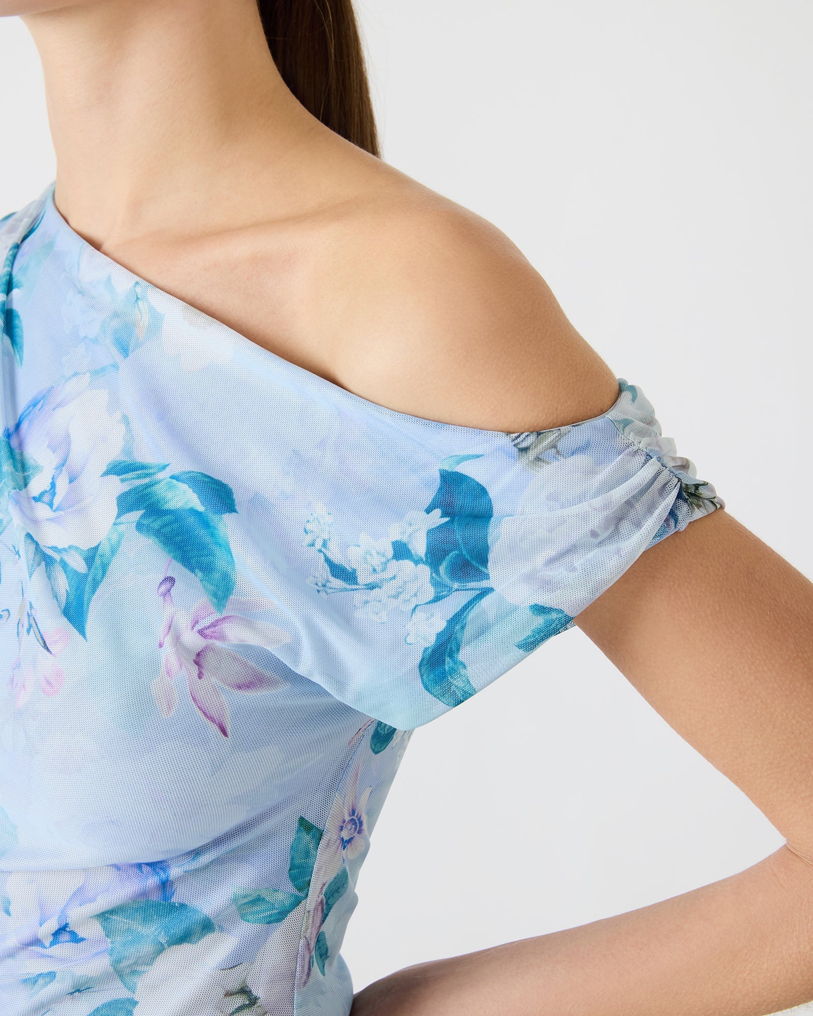 GRACELYN DRESS LIGHT BLUE - Clothing - Steve Madden Canada