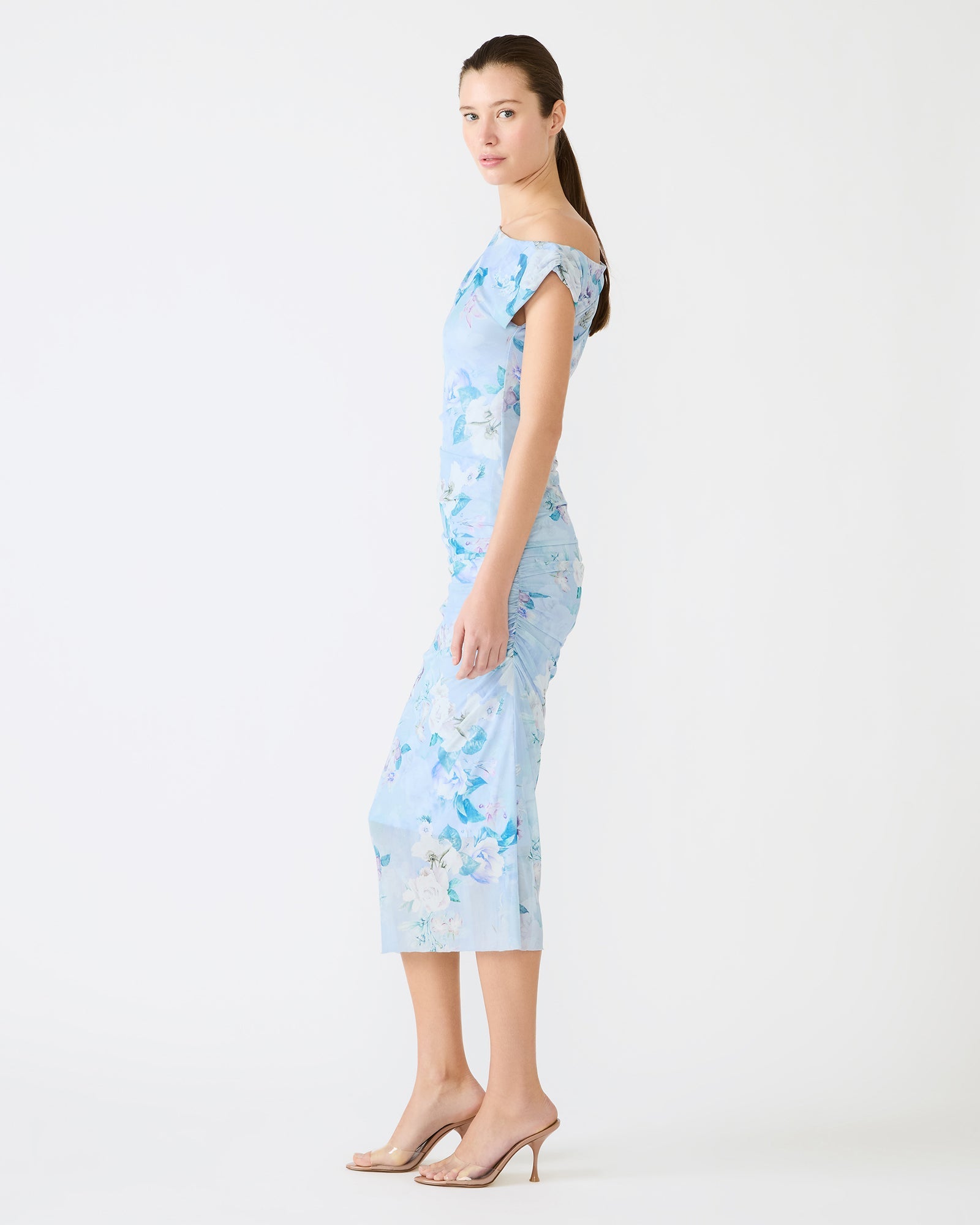 GRACELYN DRESS LIGHT BLUE - Clothing - Steve Madden Canada