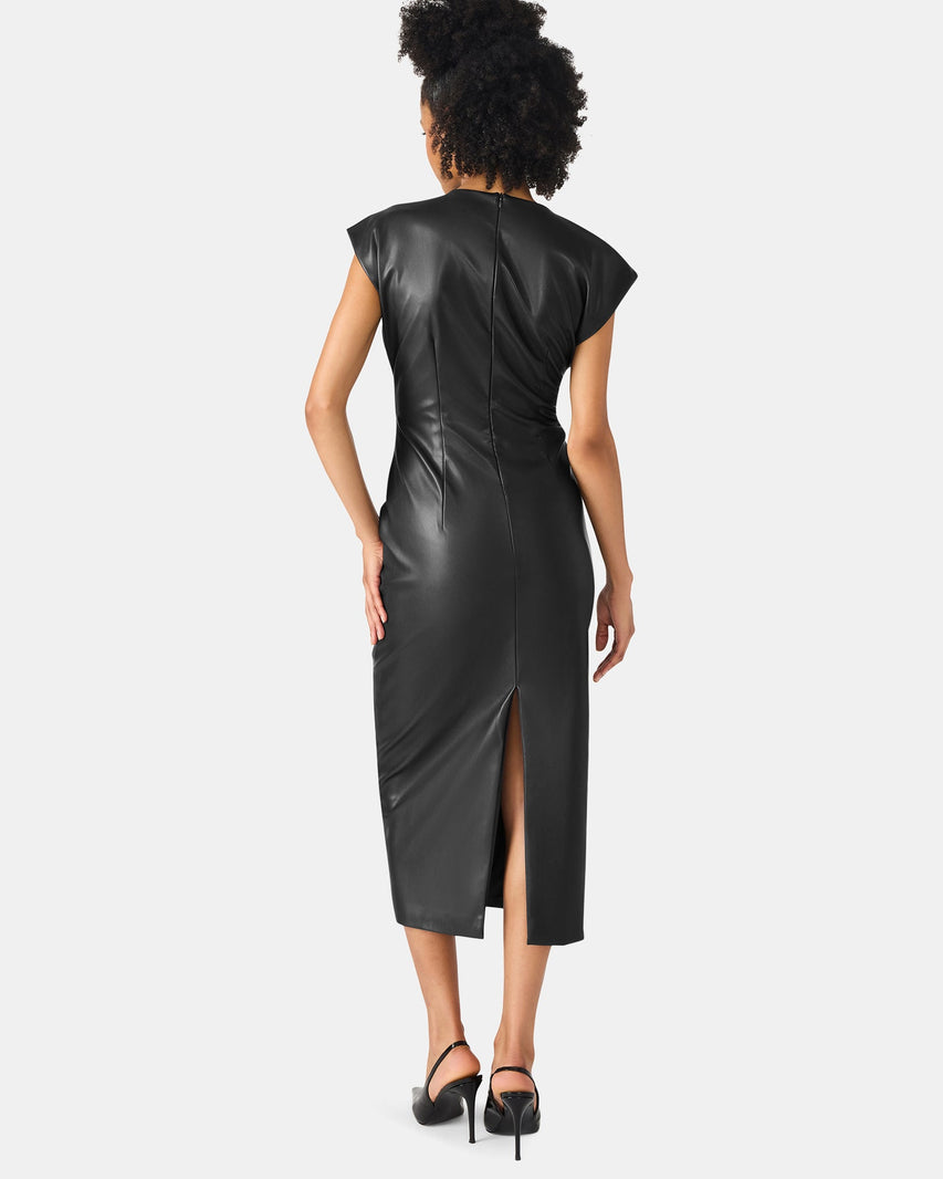 CHIARA DRESS BLACK - Clothing - Steve Madden Canada