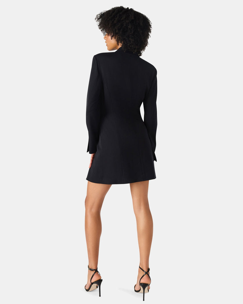 NADENE DRESS BLACK - Clothing - Steve Madden Canada