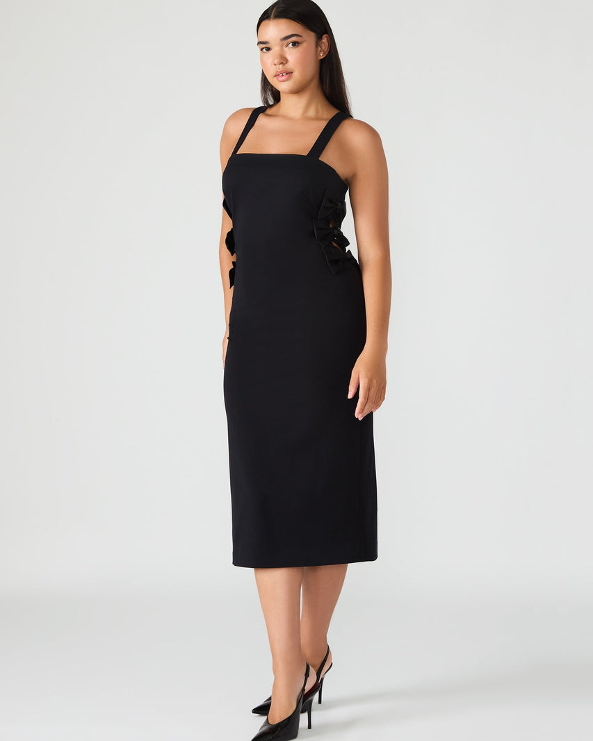 RENE DRESS BLACK - Clothing - Steve Madden Canada
