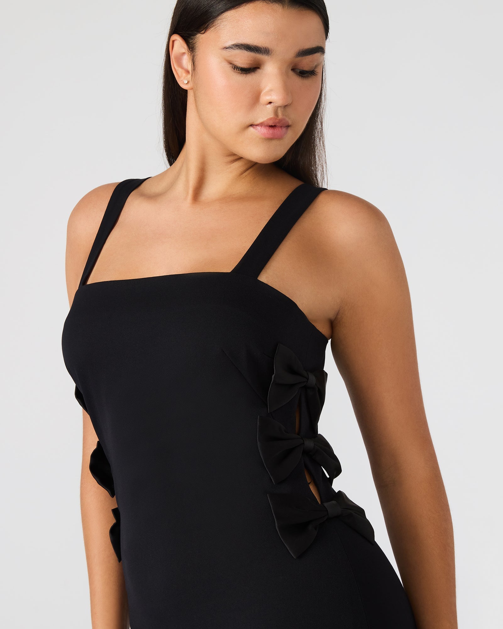 RENE DRESS BLACK - Clothing - Steve Madden Canada