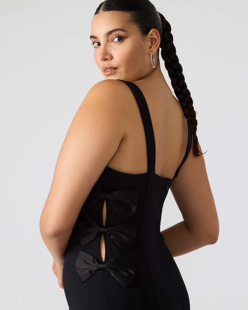 RENE DRESS BLACK - Clothing - Steve Madden Canada