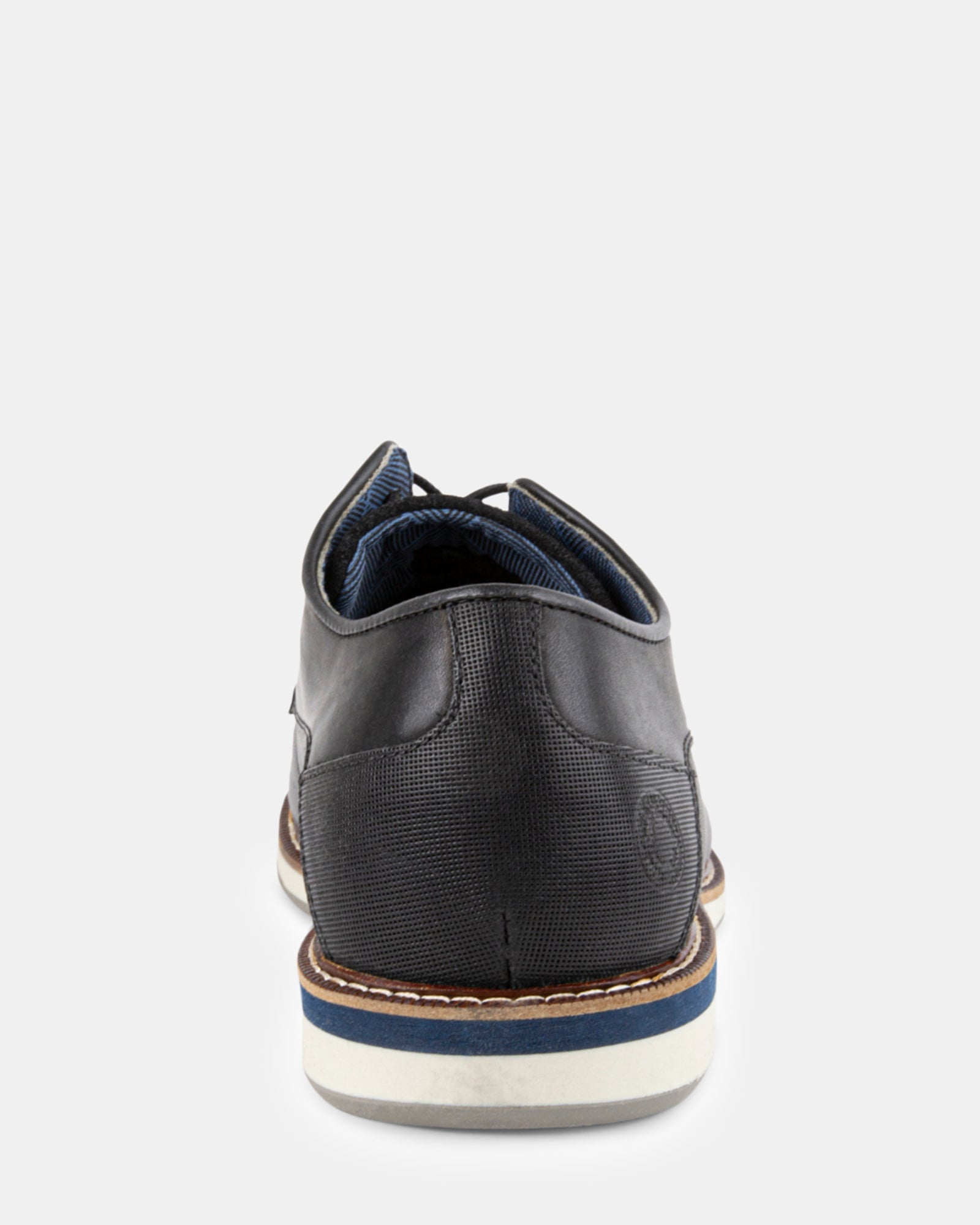 BYRUM BLACK LEATHER - Men's Shoes - Steve Madden Canada