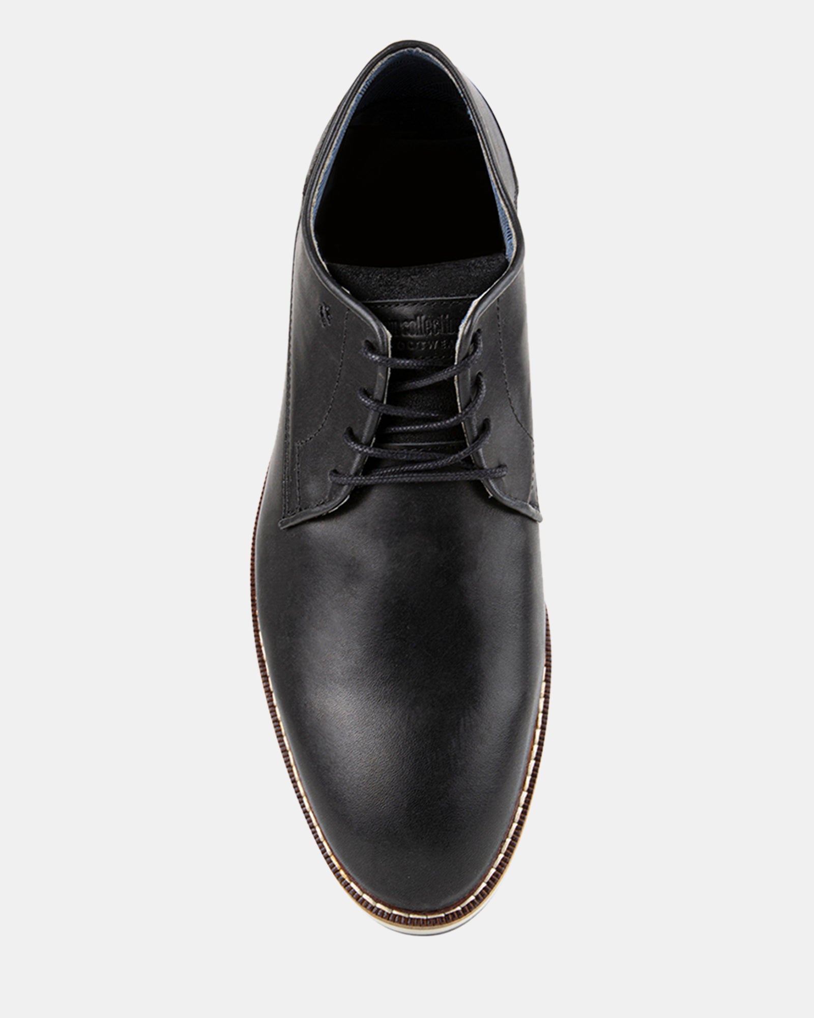 BYRUM BLACK LEATHER - Men's Shoes - Steve Madden Canada
