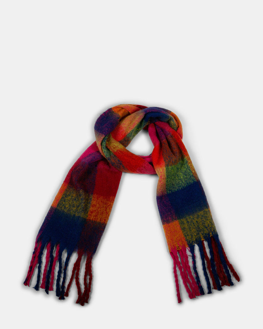 SERENA SCARF BRIGHT MULTI - Accessories - Steve Madden Canada