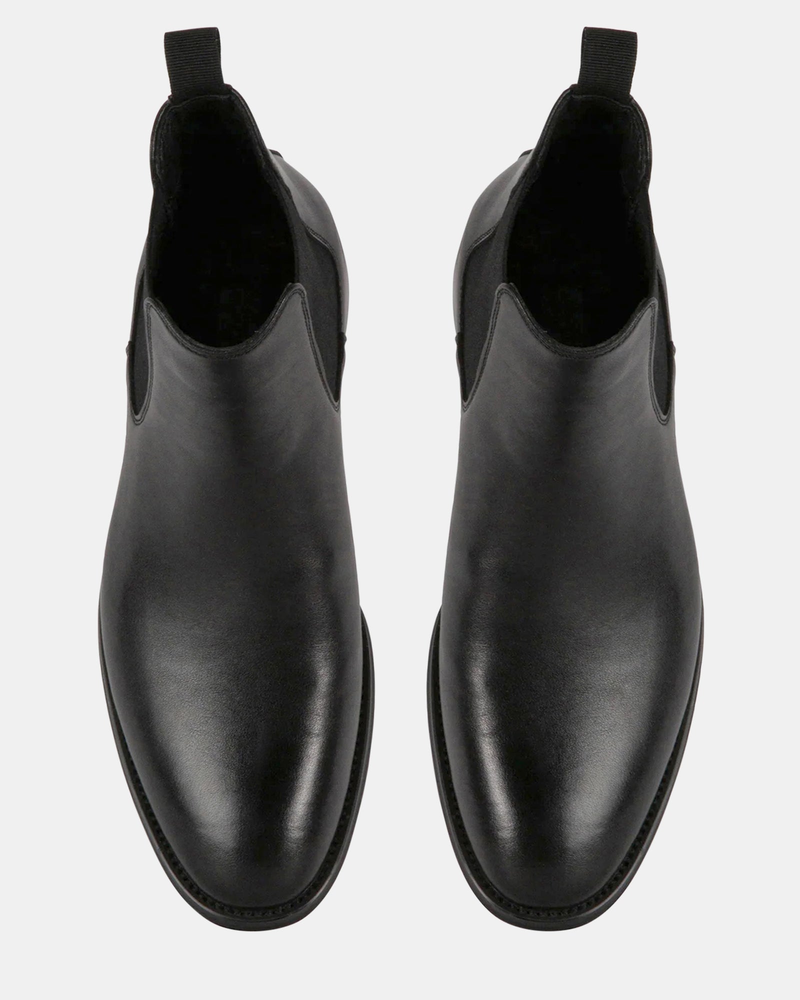 ALDAIR BLACK LEATHER - Men's Shoes - Steve Madden Canada