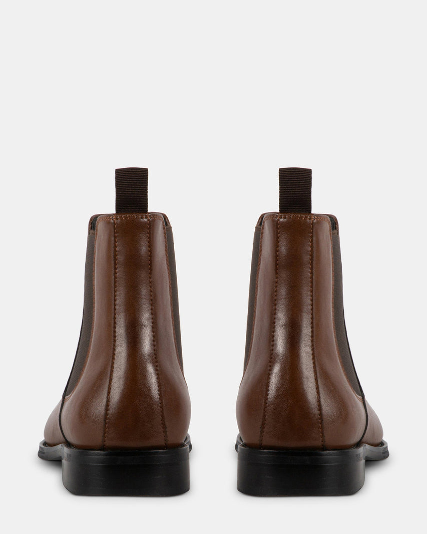 ALDAIR BROWN LEATHER - Men's Shoes - Steve Madden Canada
