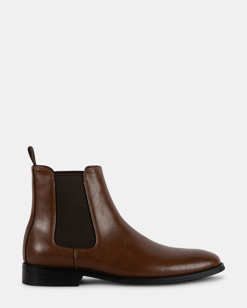 ALDAIR BROWN LEATHER - Men's Shoes - Steve Madden Canada