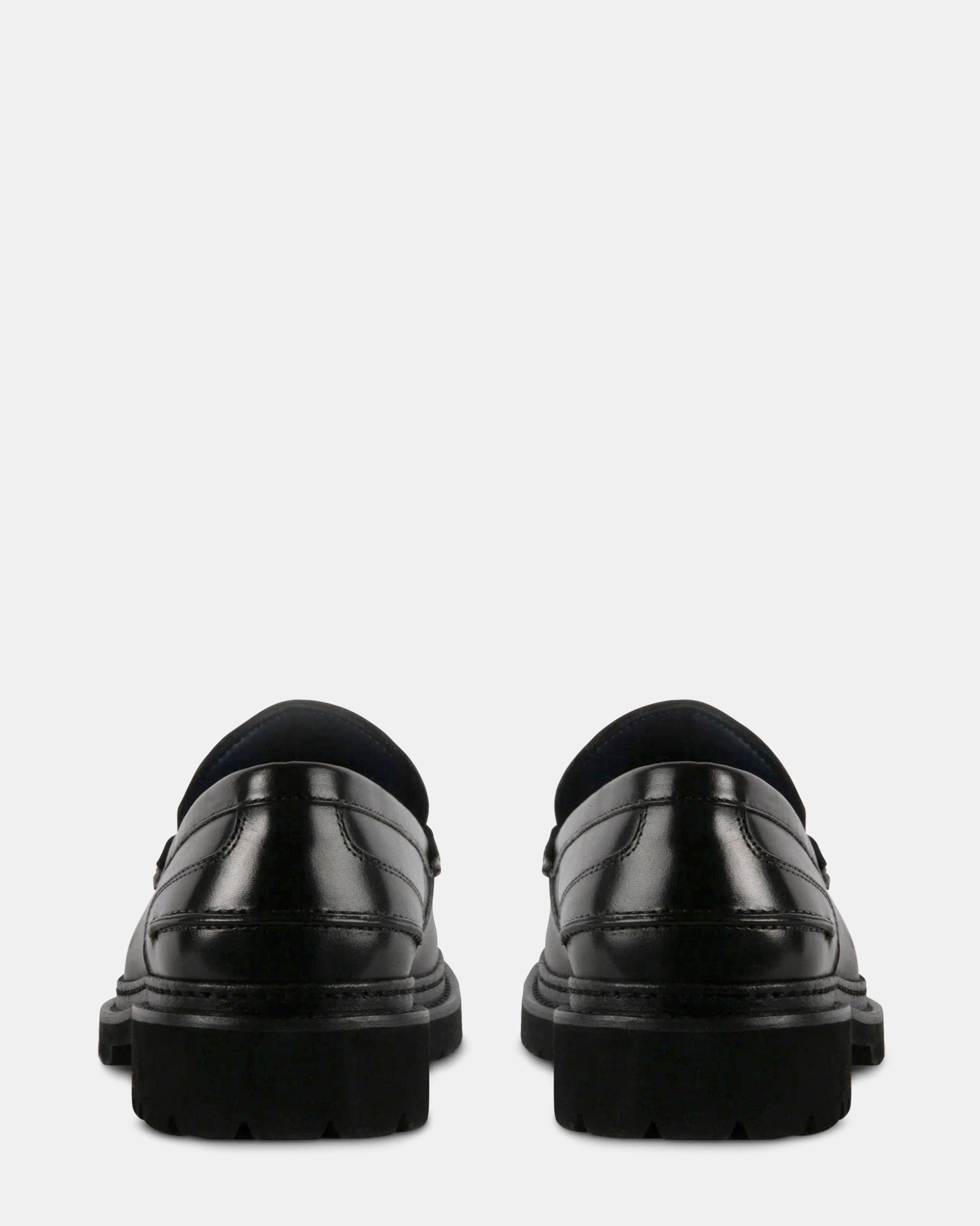 ASHERRR BLACK LEATHER - Men's Shoes - Steve Madden Canada