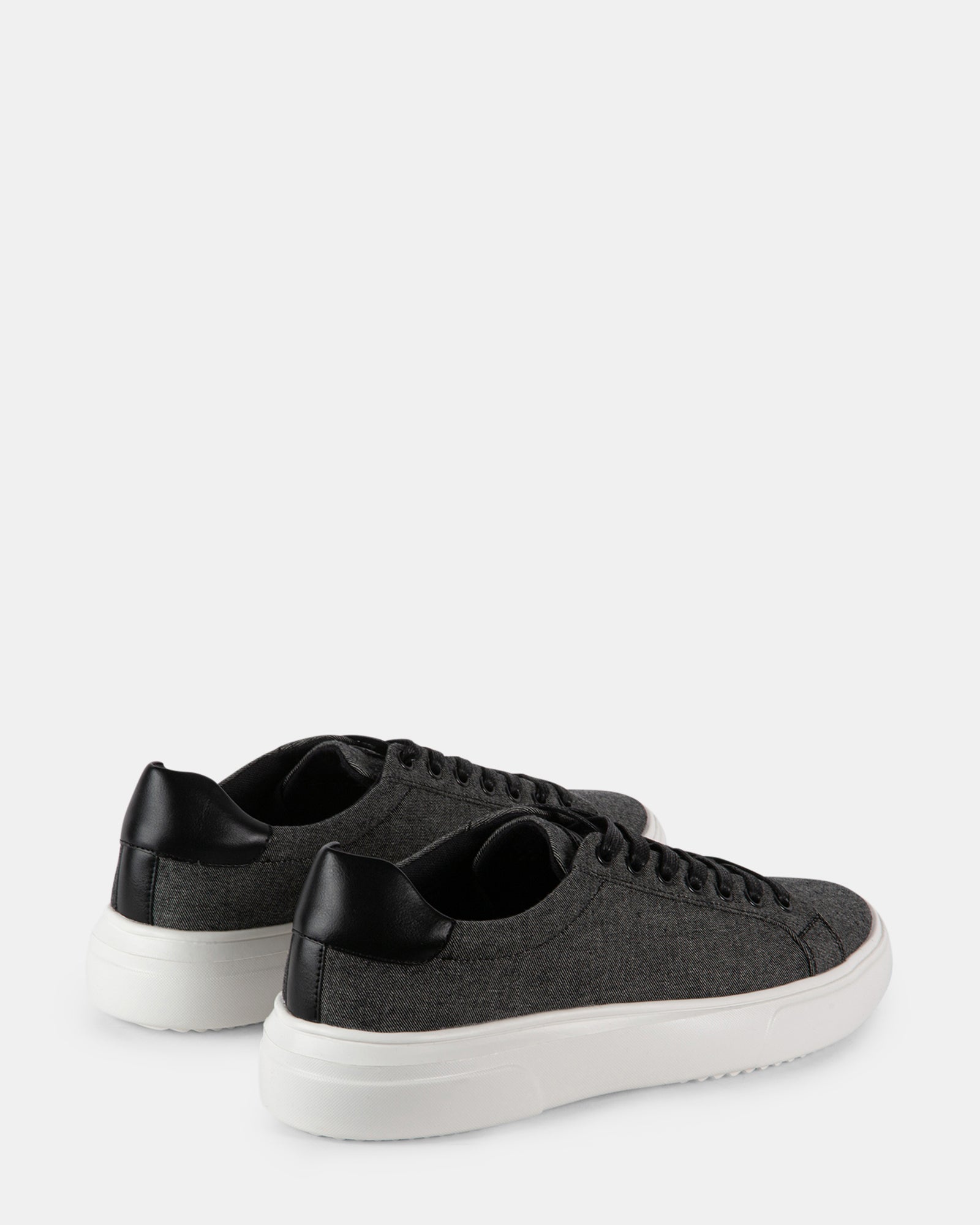 BASILI BLACK FABRIC - Men's Shoes - Steve Madden Canada