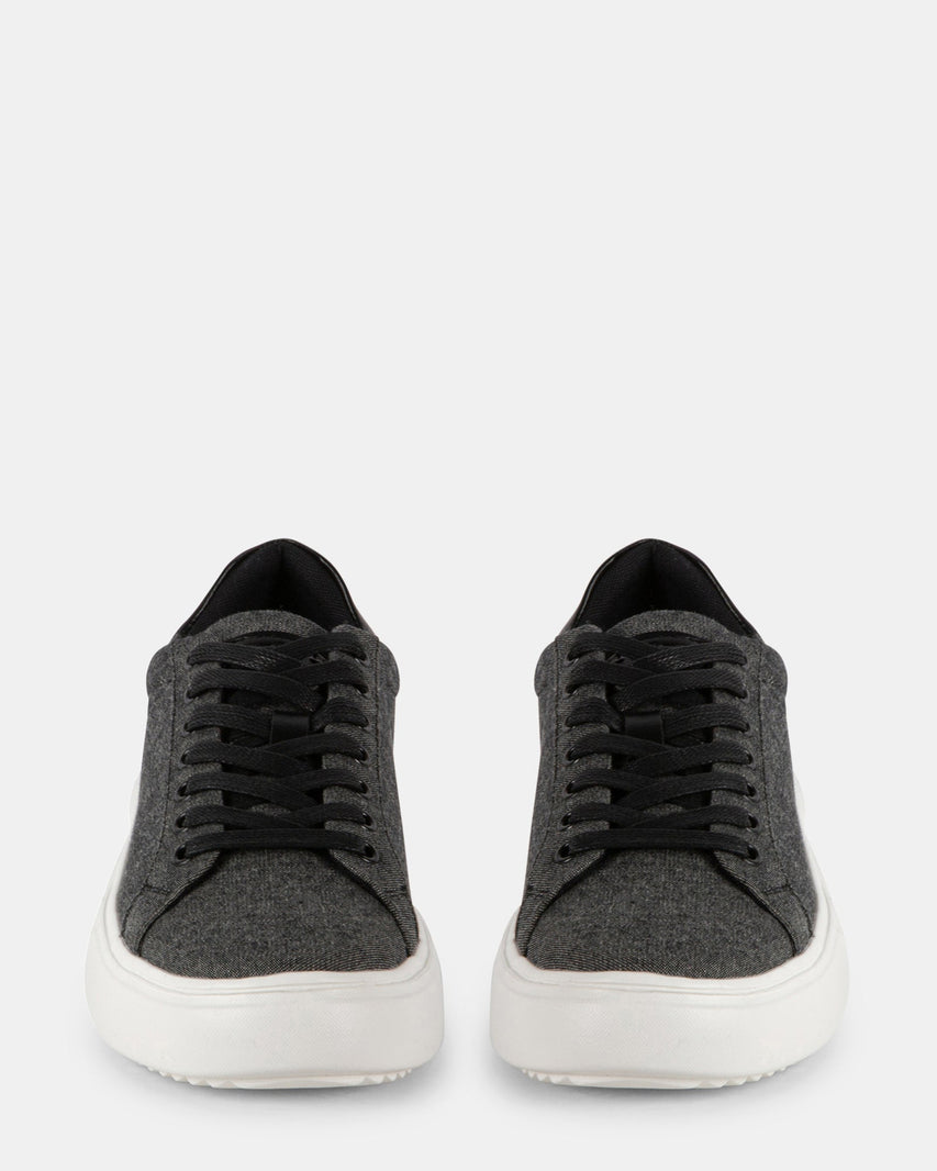 BASILI BLACK FABRIC - Men's Shoes - Steve Madden Canada