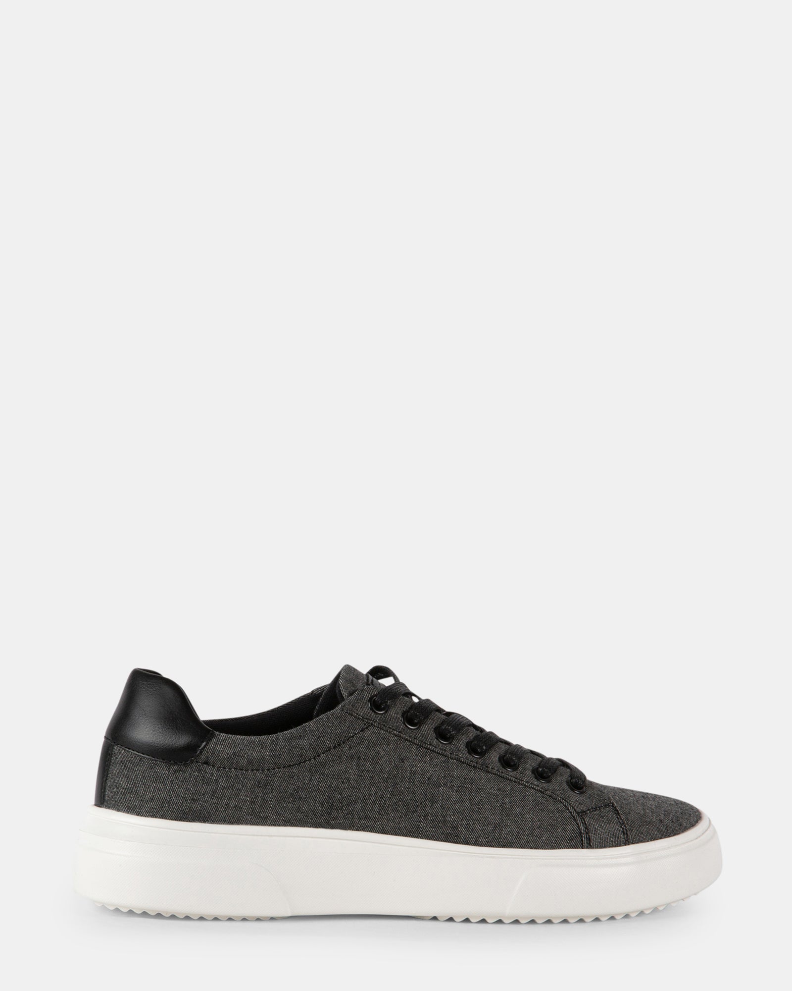 BASILI BLACK FABRIC - Men's Shoes - Steve Madden Canada