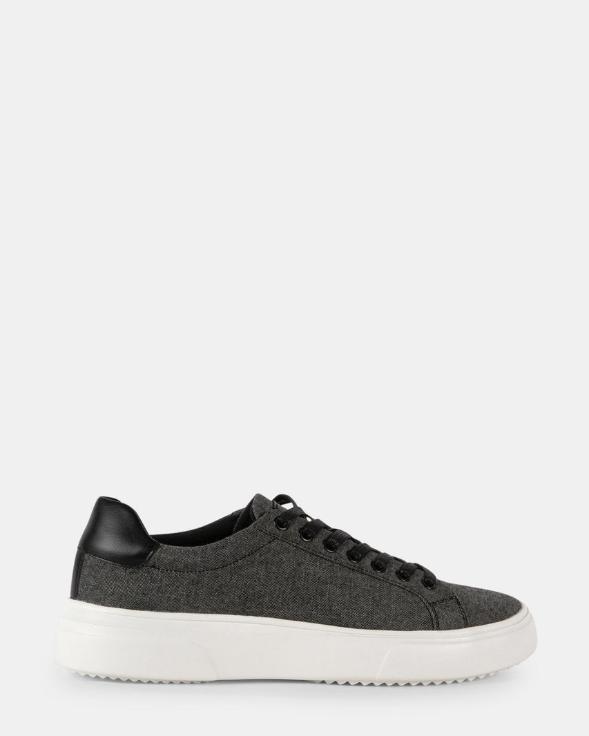 BASILI BLACK FABRIC - Men's Shoes - Steve Madden Canada
